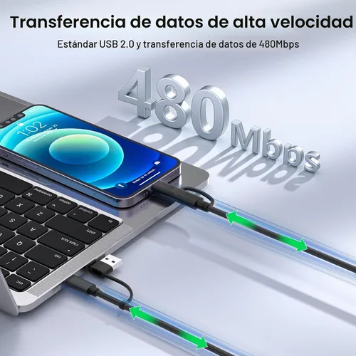 Vista 6 de Basesailor para iPad mini 7ª cable de carga, iPad Air 4 5ª generación Cable