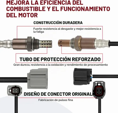 Vista 4 de Juego de sensores de oxígeno para Mazda 3 2006-2009 2.0L 2.3L
