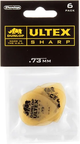 Vista 11 de Jim Dunlop 433P73 Dun Ultex púa, paquete de 6