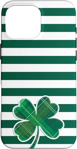 Vista 19 de Funda de trébol verde para iPhone 16 Día de San Patricio