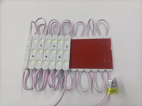 Vista 3 de Q QINGCHEN 200pcs luz diurna blanca 6500K inyección 0.72W 12 voltios DC LED módulo para signos con fuente de alimentación 200W