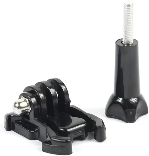 Vista 9 de Soporte de trípode de liberación rápida CNC de aluminio con interfaz base de hebilla de adaptador de 1/4 compatible con Hero 13/12/11, OSMO 360, ONE