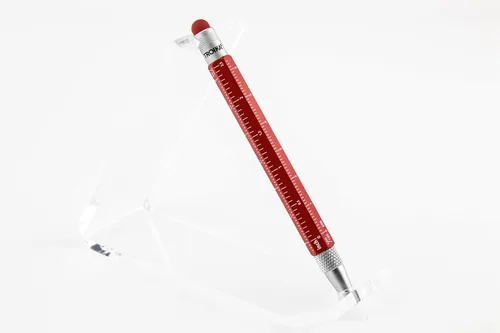 Vista 3 de Troika – Mini construcción Bolígrafo Rojo (pip22rd)