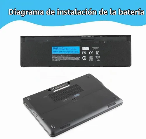 Vista 5 de Batería para portátil VFV59 de 52 Wh para Dell Latitude E7240