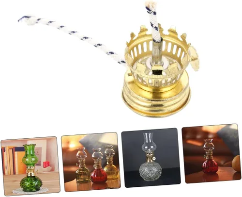 Vista 6 de IMIKEYA 2 sets de queroseno lámpara mecha reemplazo vintage aceite lámpara piezas mecha seguro práctico y conveniente accesorio