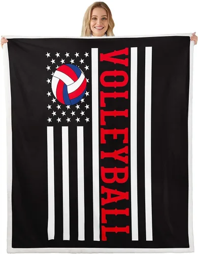 Vista 27 de Feelyou Football Throw Blanket Basketball Sports Soft Fleece Sherpa Cozy Fuzzy Plush Warm Soccer Ball Game Fuzzy Plush Throw Black Baseball Gaming
