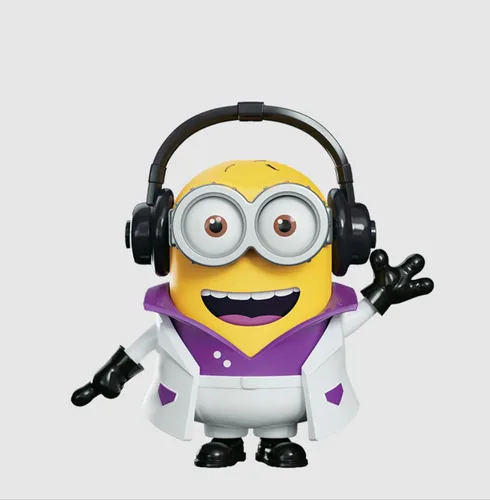 Vista 2 de Blokees Minions 08 DJ Fill ABS Construction Plastic