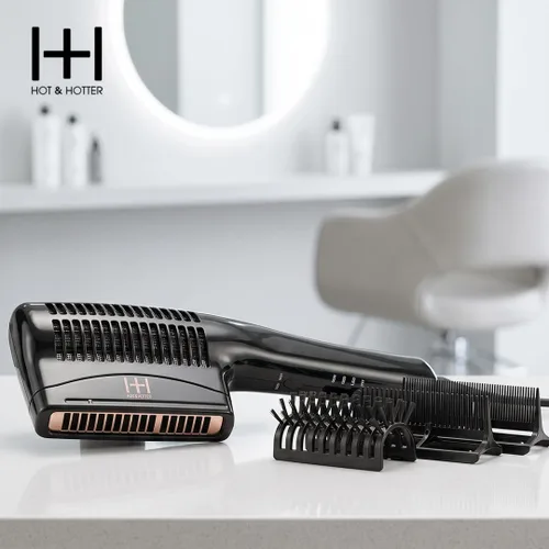 Vista 2 de Annie Hot & Hotter - Juego de accesorios para secador de pelo con hacha #5803 – Kit de peine de 3 piezas