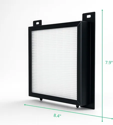 Vista 2 de Nispira Reemplazo de filtro HEPA 3 en 1 compatible con el purificador de aire Solair Soltek Air 3500. 2 paquetes