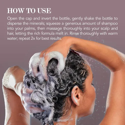 Vista 7 de Saphira Mineral DeFrizz Anti-Frizz Shampoo with Dead Sea Minerals