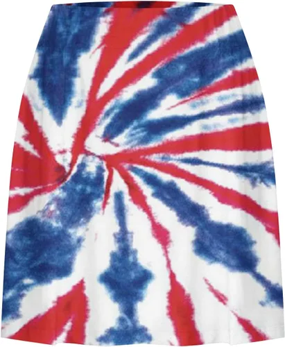 Vista 4 de Pantalones cortos para mujer con diseño de bandera del 4 de julio del Día de la Independencia, pantalones cortos patrióticos para animadoras 2023