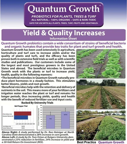 Vista 5 de Probiótico orgánico ligero para plantas y suelos de 1 galón