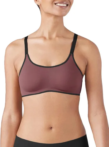 Vista 27 de True & Co - Brasier True Body con tirantes ajustables y cuello redondo para mujer Negro