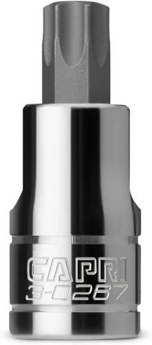 Vista 17 de Capri Tools T6 Star Bit Socket, unidad de 1/4 pulgadas