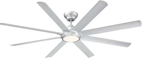 Vista 17 de Modern Forms Hydra - Ventilador de techo inteligente de 8 aspas para interiores y exteriores, 80 pulgadas, bronce con kit de luz LED de 3000 K