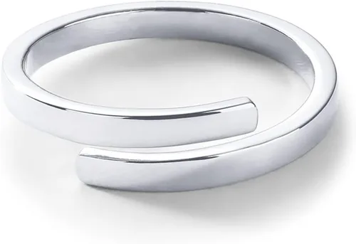 Vista 3 de PAVOI Anillo apilable giratorio chapado en oro de 14 quilates para mujer
