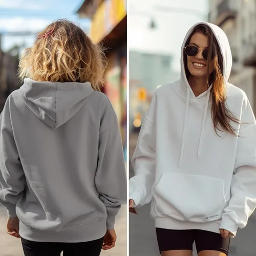 Vista 5 de BETTERCHIC Sudadera casual con capucha para mujer, forro polar cepillado suave, talla S-2XL