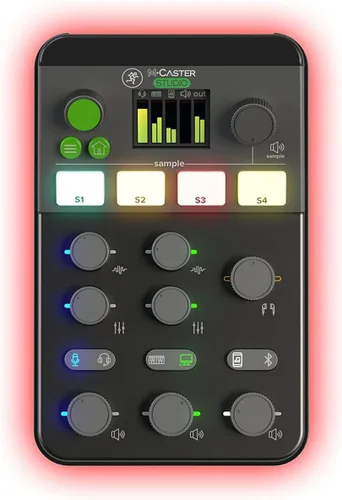 Vista 8 de Mackie M-Caster Studio - Mezclador de transmisión en vivo para escritorio, color negro