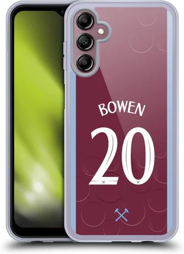 Vista 27 de Head Case Designs Officially Licensed West Ham United FC James Ward-Prowse 2023/24 Players Home Kit Gel Case [Military Grade Protection] Compatible