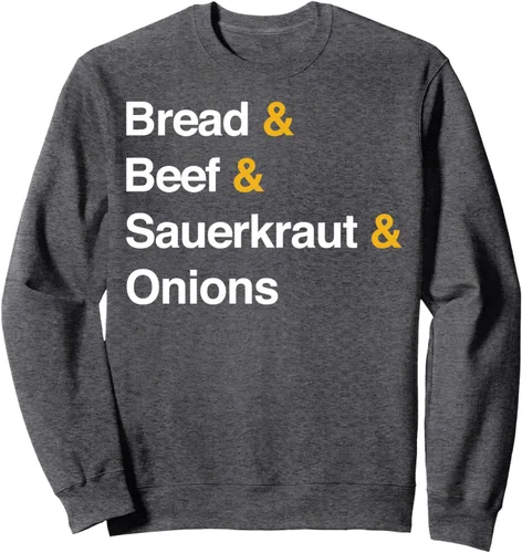 Vista 4 de Lista de ingredientes Nebraska Sandwich Runza Sudadera, Negro