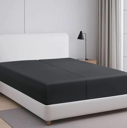 Vista 37 de 2 paquetes de sábanas ajustables 100% algodón egipcio tamaño TwinXL, sábana ajustable de 600 hilos de algodón, sábana bajera con bolsillo profundo