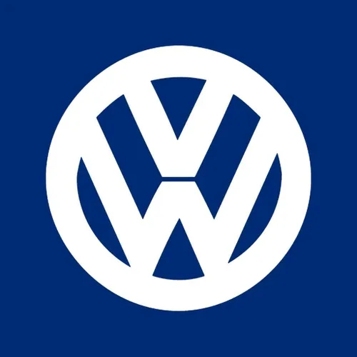 Vista 2 de Volkswagen Classic Black VW Logo Camiseta de mujer