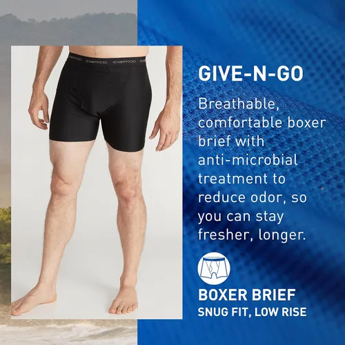 Vista 2 de ExOfficio Give-N-Go - Calzoncillos tipo bóxer para hombre