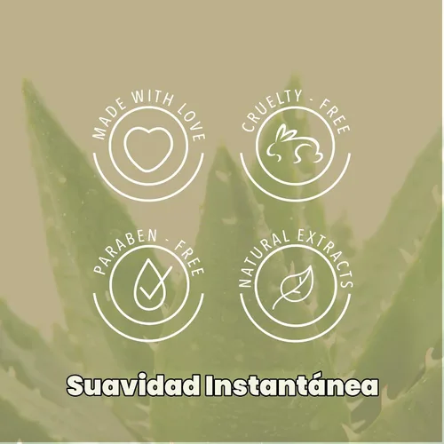 Vista 7 de ANYELUZ Acondicionador de aceite de argán de aloe vera para todo
