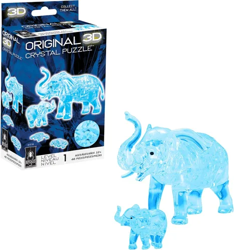 Vista 8 de Turtles - Rompecabezas de cristal 3D original estándar de BePuzzled, rompecabezas de cristal tridimensional y rompecabezas para rompecabezas
