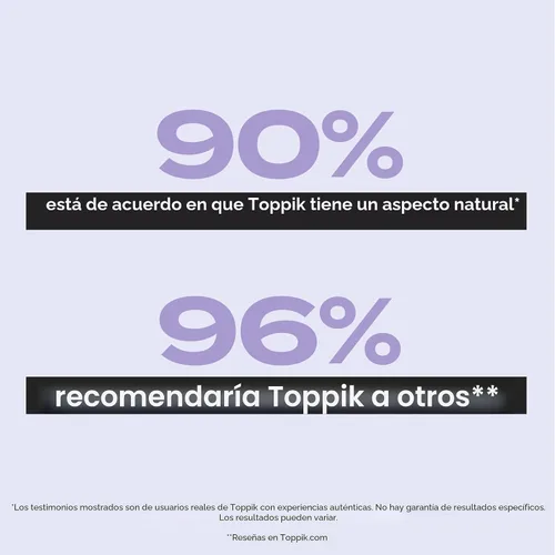 Vista 7 de Toppik Relleno de cabello, marrón medio, 12G