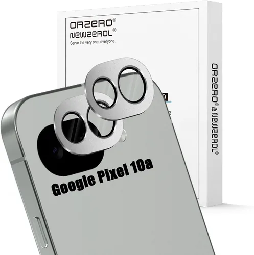 Vista 59 de Orzero Paquete de 2 protectores de lente de cámara compatibles con Google Pixel 9 Pro XL, protector de cámara de metal y vidrio de alta calidad