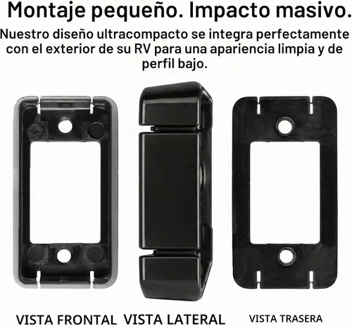 Vista 8 de Lumitronics Soporte de base RV para mini luces de línea delgada