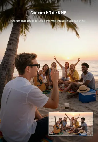 Vista 3 de DPVR - Lentes inteligentes AI con cámara y Bluetooth – Gafas de cámara HD de 8 MP para hombres y mujeres, gafas de grabación de video con asistente