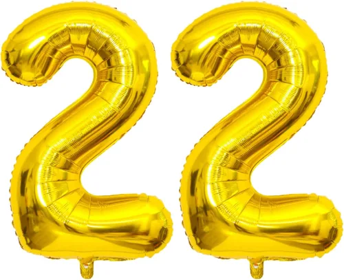 Vista 9 de Globo dorado grande de 40 pulgadas con letras del alfabeto de Mylar de aluminio de helio, globos de número grande para cumpleaños, aniversario
