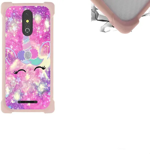 Vista 37 de jioeuinly Funda compatible con ZTE Blade X1 5G Phone Case PC Backplane + cubierta de silicona suave marco XSH