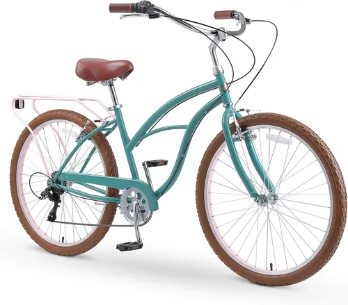 Vista 34 de sixthreezero Around The Block - Bicicleta de playa para mujer