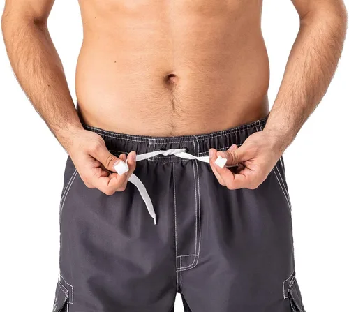 Vista 5 de TACVASEN Mens Summer Quick Dry Swim Trunks Bathing Suit Shorts with Lining Men