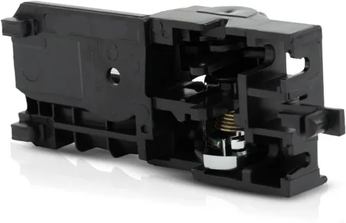Vista 4 de Manija de puerta para Toyota Corolla 2003-2008 lado del conductor Interior Delantero Palanca cromada con botón de bloqueo de puerta