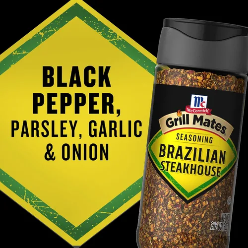 Vista 4 de McCormick Grill Mates - Condimento brasileño para carne, 2.12 onzas