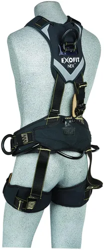 Vista 2 de 3M DBI-Sala Exofit NEX Arnés de acceso para cuerda de arco eléctrico 1113762, negro, mediano, 1 Ea