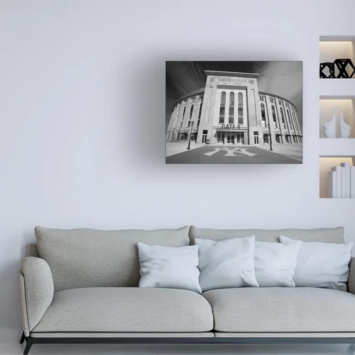 Vista 2 de Trademark Fine Art - Lienzo decorativo "The Stadium" - 14x19