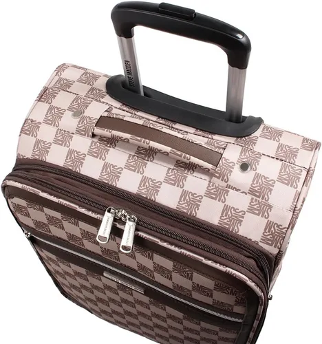 Vista 4 de steve madden Equipaje de diseñador, Chalet Brown, Spinner