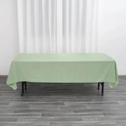 Vista 9 de Efavormart - Mantel rectangular, 60 x 102 pulgadas, resistente a las manchas y a las arrugas, lavable, mantel decorativo oblongo de tela de Amatista