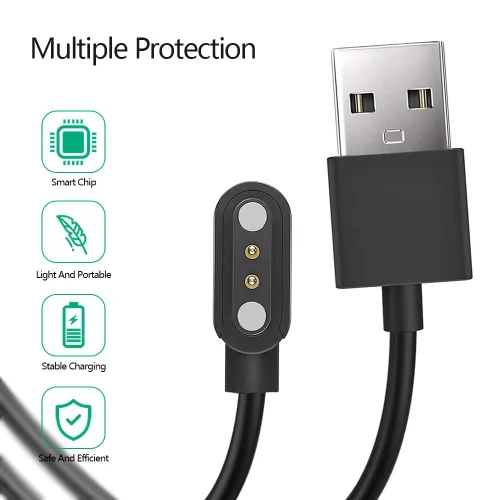 Vista 3 de Cable de carga compatible con WNH/MILOUZ/Amzhero/ENOMIR/AEAC/Hoowel/Gydom/Faweio/Fitpolo/TOOBUR IDW26 IDW19 IDW16 IDW13 ID208BT, cargador