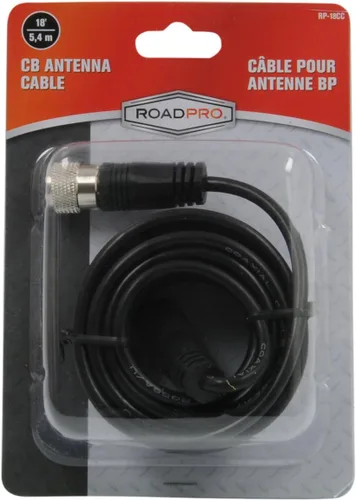 Vista 2 de Cable coaxial RG-58A/U con conectores PL-259 moldeados (18 pies - 5.49 metros)