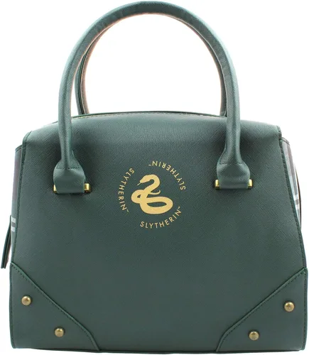 Vista 2 de Harry Potter - Bolso de mano de diseñador Hogwarts Houses para mujer con asa superior