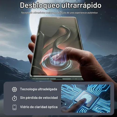 Vista 2 de WILLONE Paquete de 3 protectores de pantalla para Motorola Edge 2025 5G
