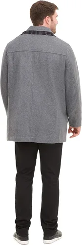 Vista 3 de Dockers Abrigo tipo bufanda Weston de mezcla de lana para hombre