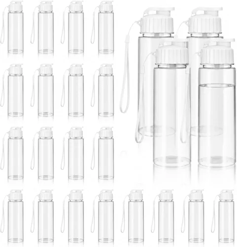 Vista 9 de mwellewm Botellas de agua a granel paquete de 24, botellas de agua de 6