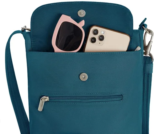 Vista 127 de Travelon Mini bolso de hombro clásico antirrobo